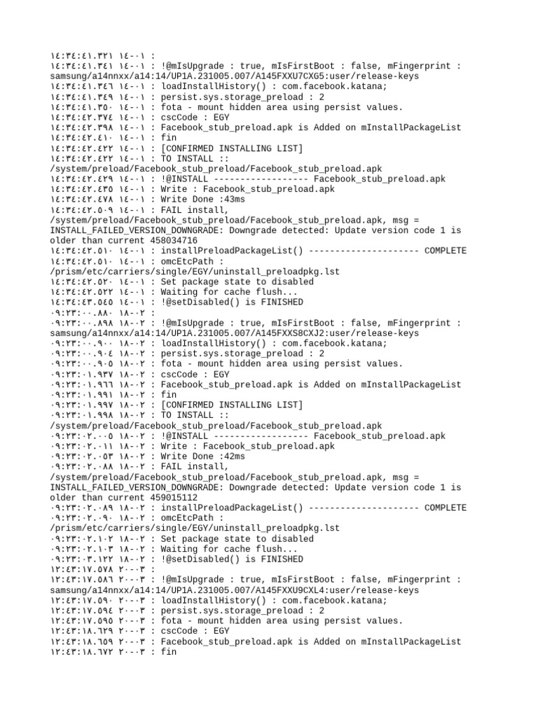 Preload Installer | PDF