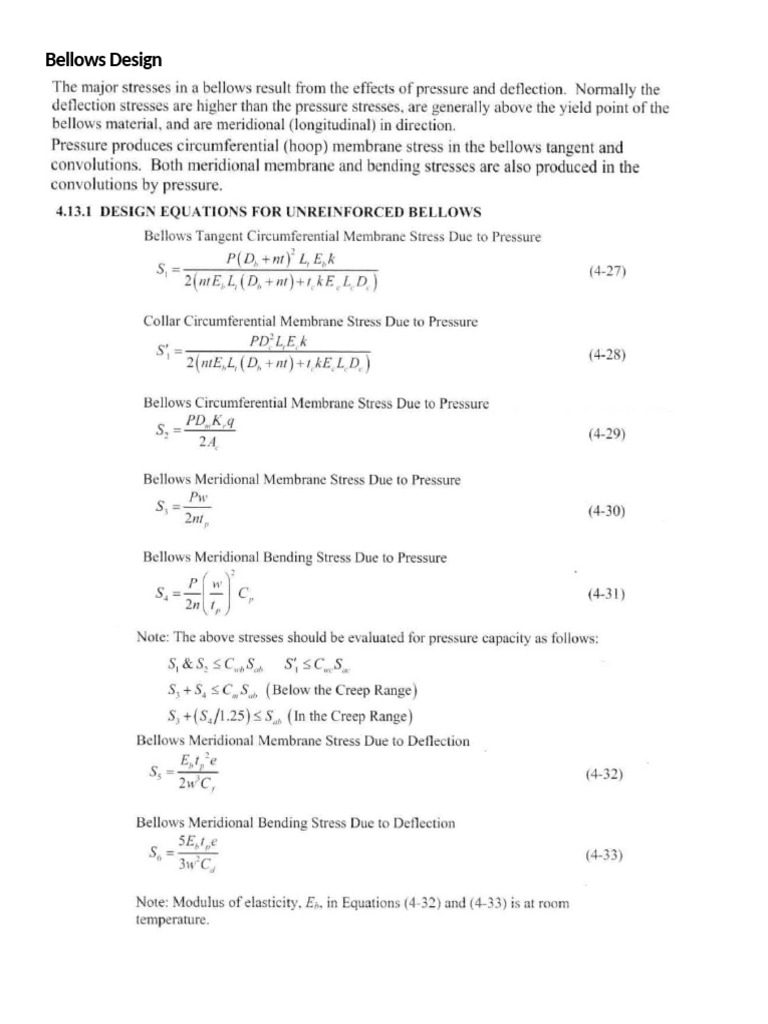 Tied Universal Bellows Expansion Joints | PDF | Applied And ...