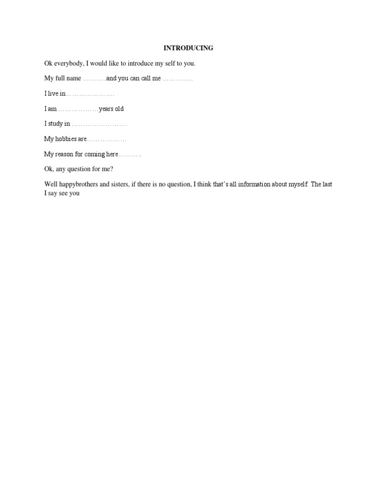 English Language Basics and Introductions | PDF