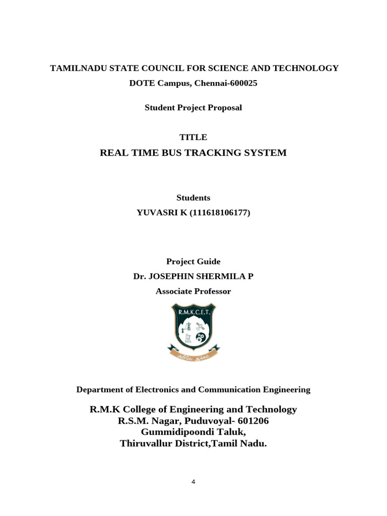 TNSCST Student Proposal (1) (1) | PDF | Electronics | Information And ...