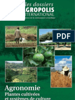 Agronomie - Plantes cultivées et systemes de cultures