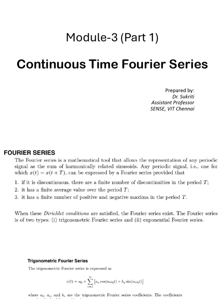 Module 3 SS Part 1 CTFS | PDF