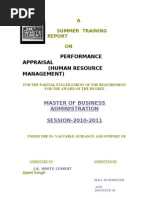 Download Project Report on Performnace Appraisal by Ratan Shukla SN95739664 doc pdf