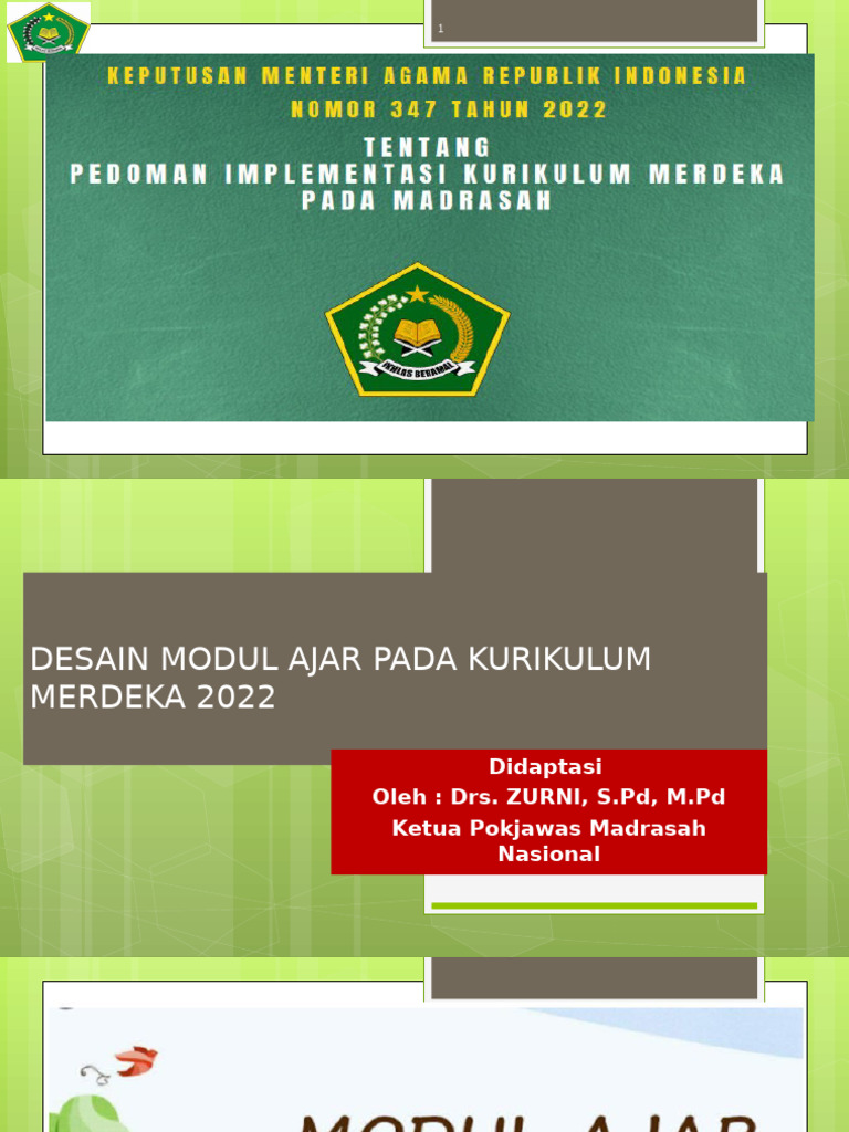 Desain Modul Ajar Kurikulum Merdeka | PDF