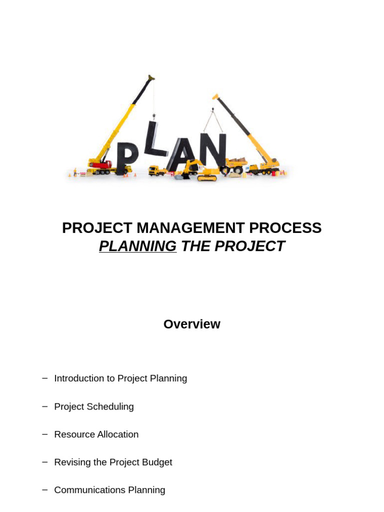Project Management Planning Guide | PDF | Business