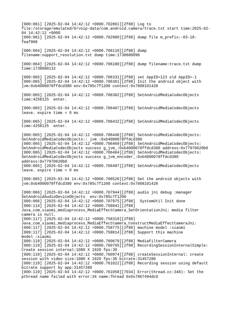 Xiaomi Media Processing Log Analysis | PDF | Shader | Computing