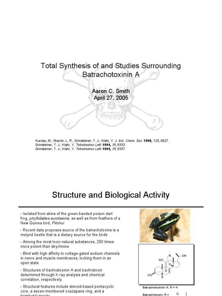 Batrachotoxinin | PDF | Chemical Substances | Chemical Compounds