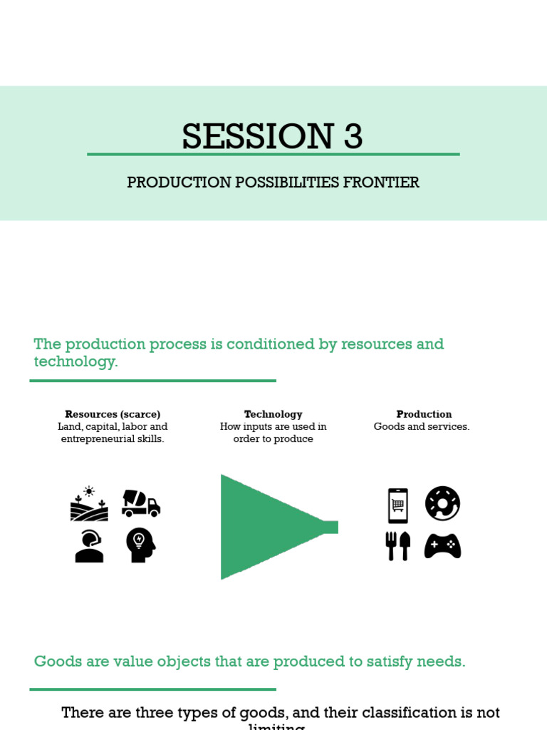 Understanding Production Possibilities Frontier | PDF | Business ...