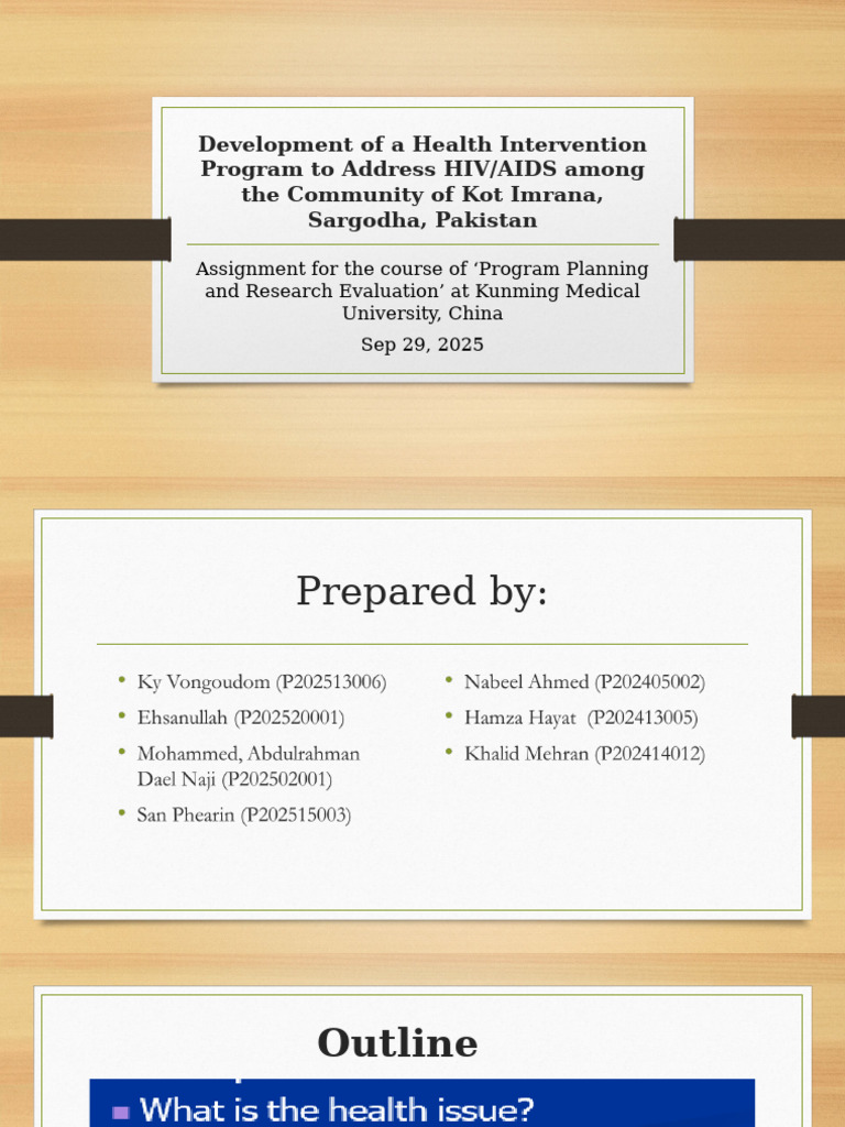 Assignment - Topic Selection | PDF | Hiv | Hiv/Aids
