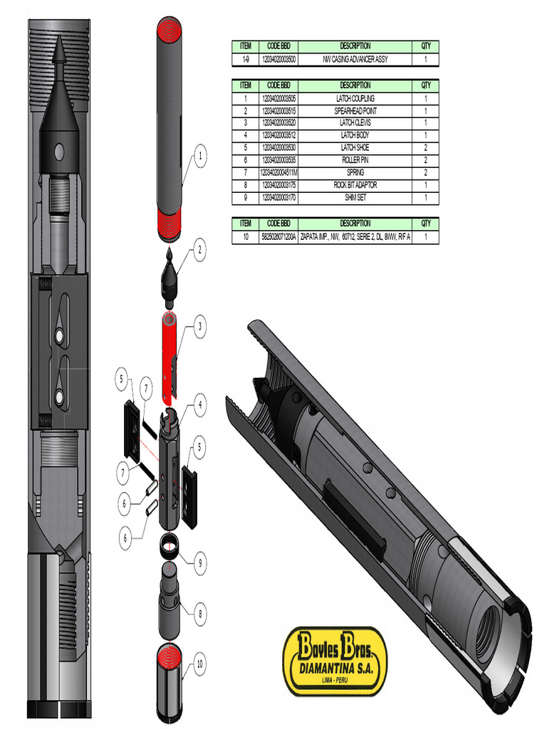 Casing Advancer NW | PDF