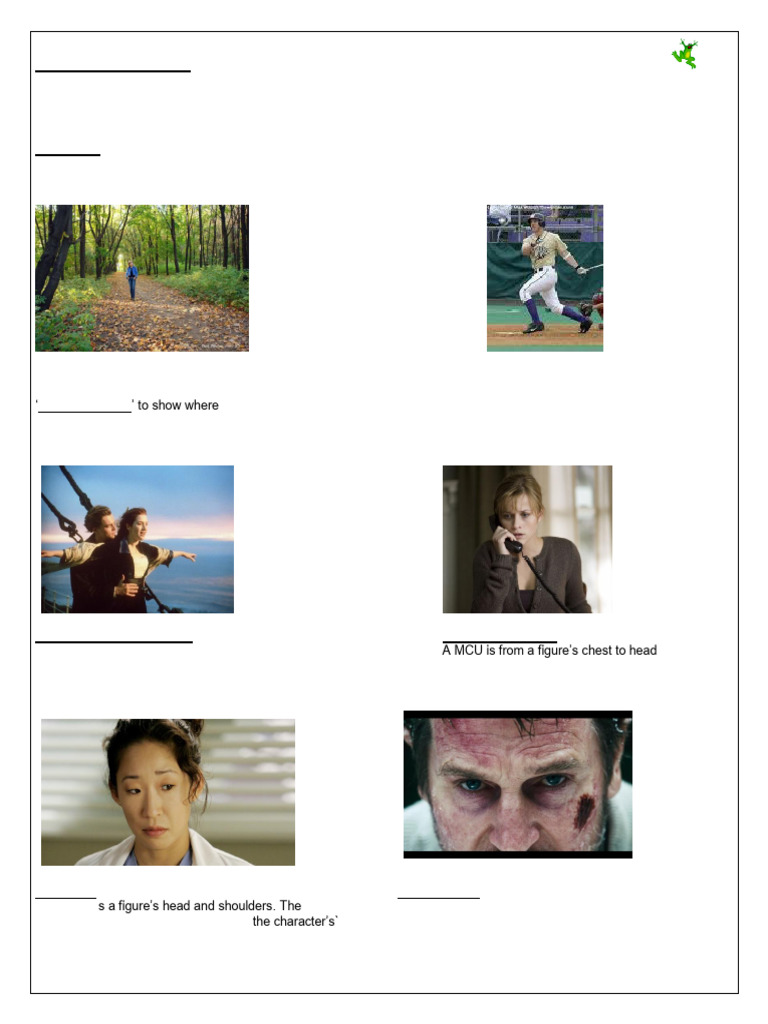 Filmic Terminology for Cinematic Analysis | PDF | Camera Lens | Zoom Lens