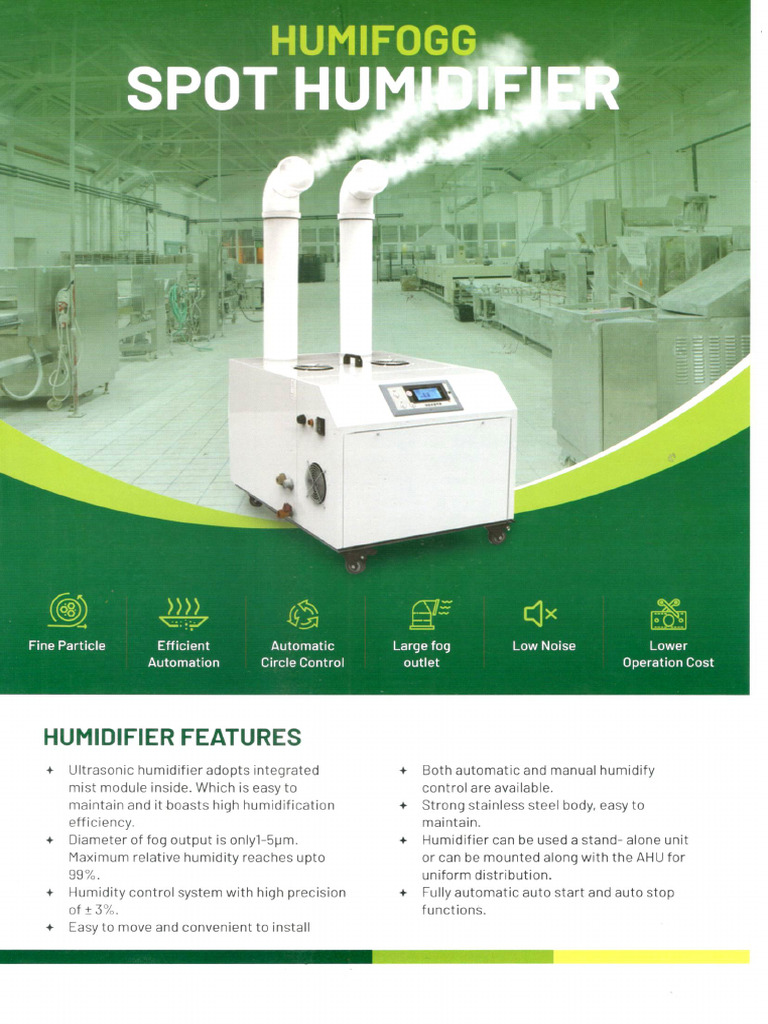 Humidifier Catlogue | PDF