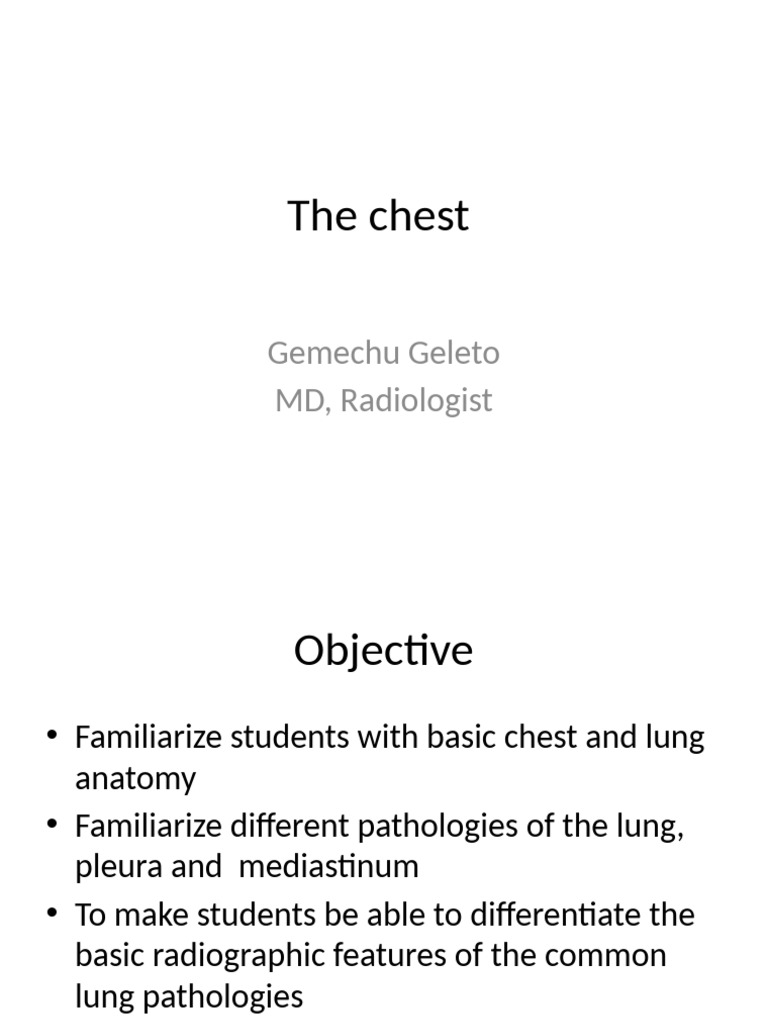 Chest Anatomy and Pathologies Overview | PDF | Lung | Medical Specialties