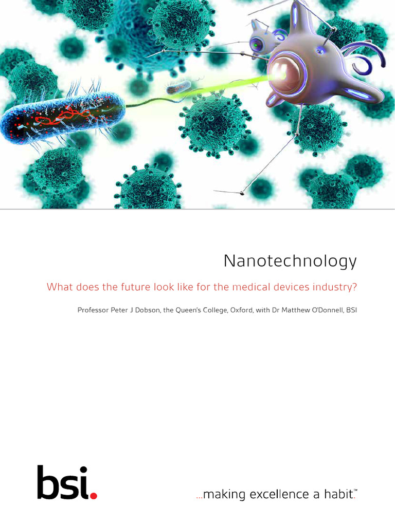 Future of Nanotechnology in Medical Devices | PDF | Nanoparticle ...