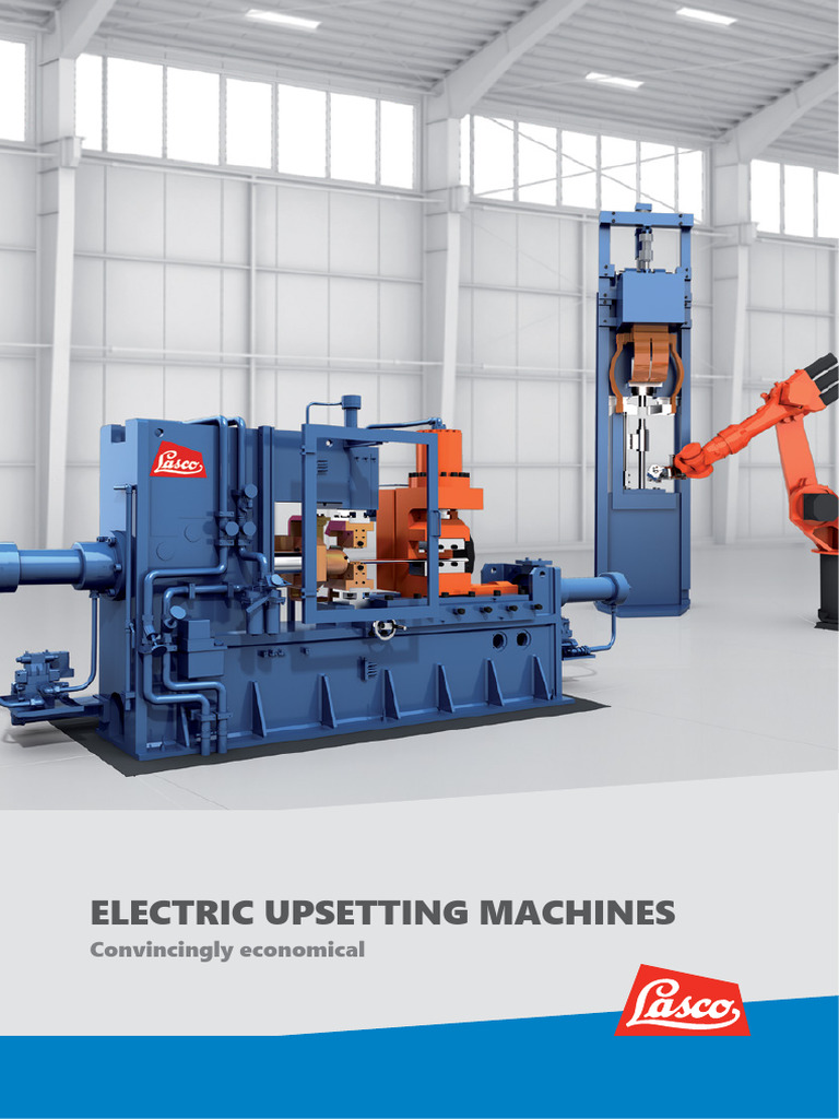 Electric Upsetting Machines Overview | PDF | Forging | Electric Current