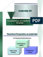 Leadership 201: Foundations of Leadership Studies