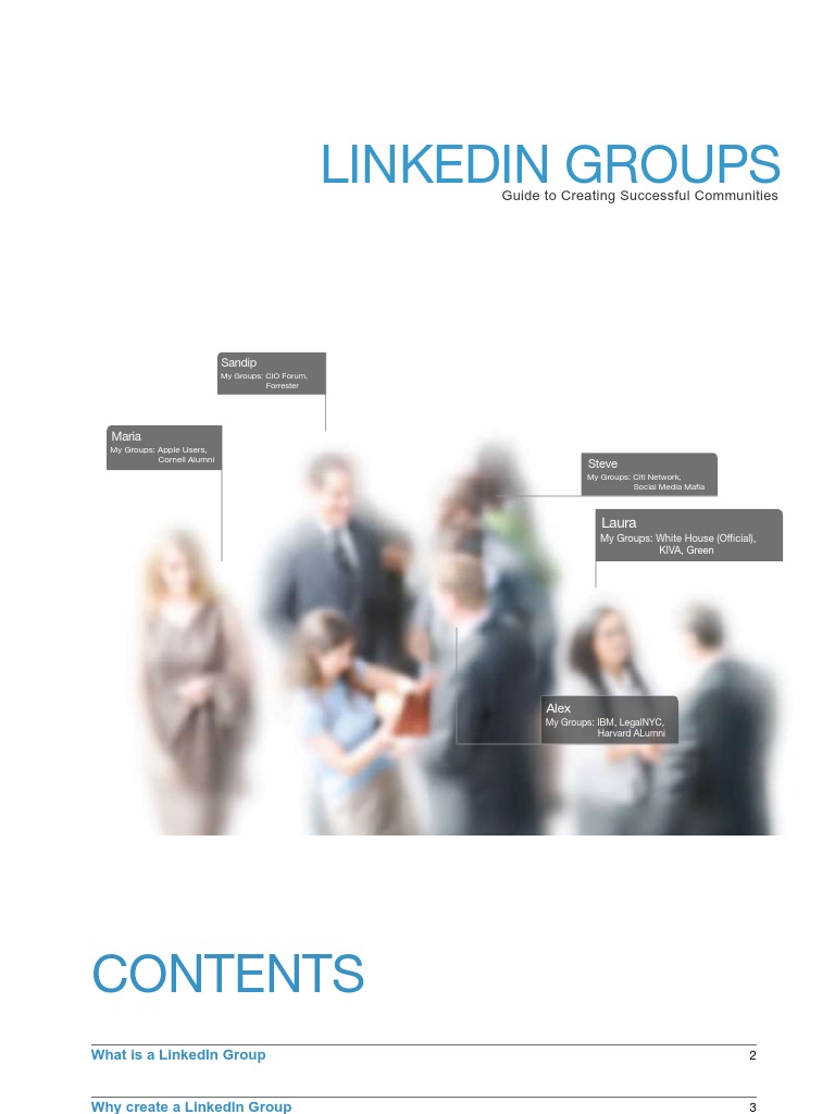 Linkedin Groups: Guide To Creating Successful Communities | PDF