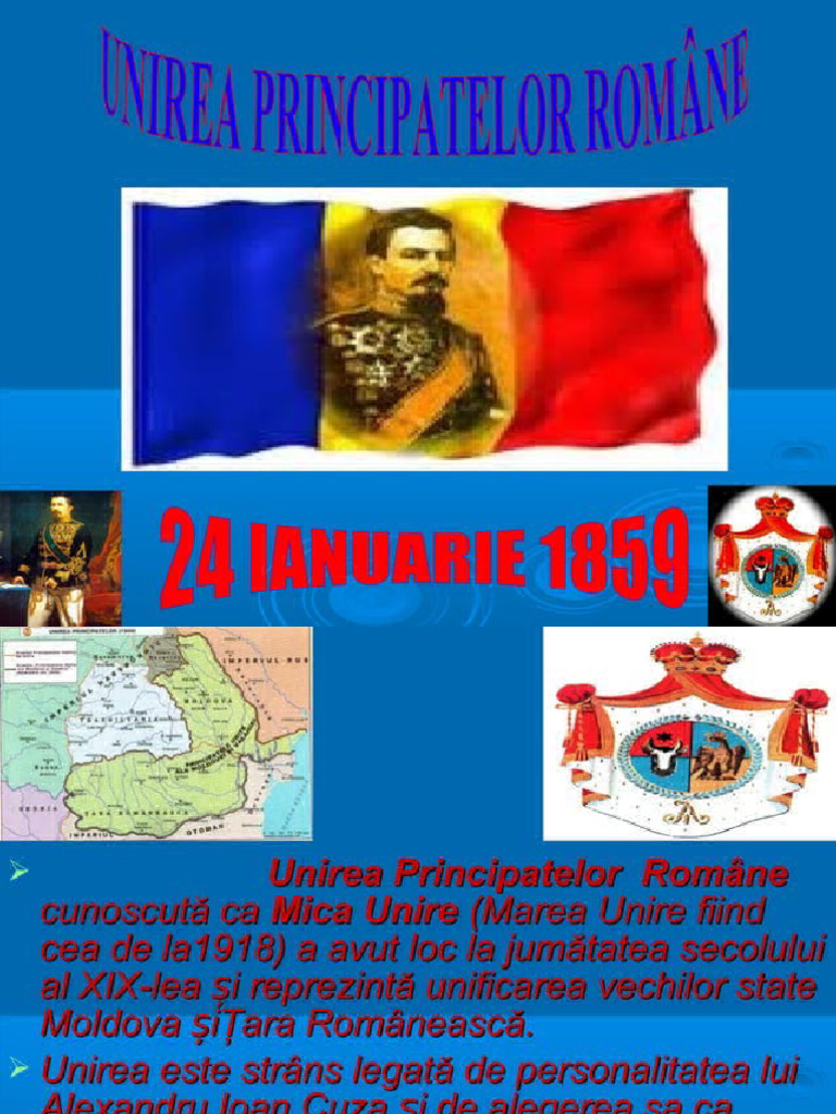 Unirea Principatelor Romane | PDF