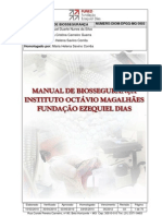 Manual de biossegurança instituto octávio magalhães FUNED