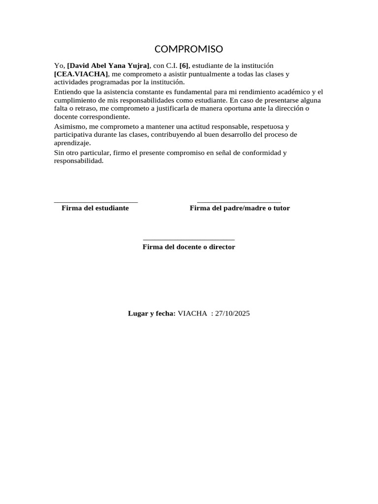 Compromiso de Brandon | PDF