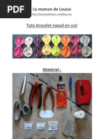 Download Tuto Bracelet Noeud en Cuir by lamamandelouise SN95749960 doc pdf