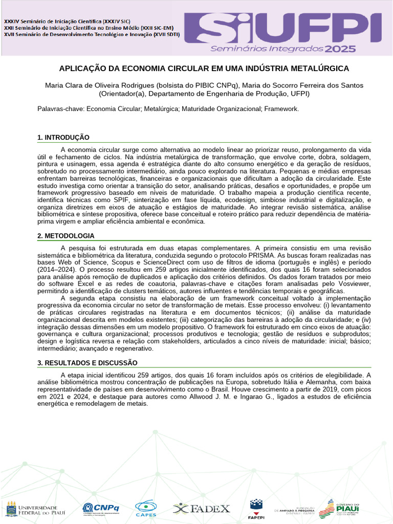 Economia Circular na Indústria Metalúrgica | PDF | Economia | Cultura ...