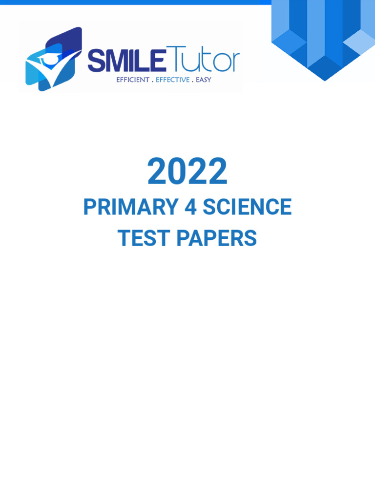 2022 Primary 4 Science Test Papers | PDF | Butterfly
