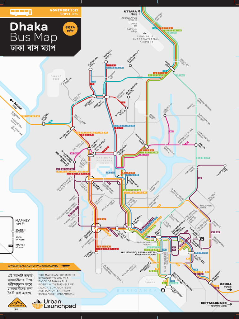 BUS MAP Basemap BETA Nov13 | PDF