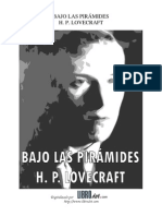 H. P. Lovecraft - Bajo Las Piramides