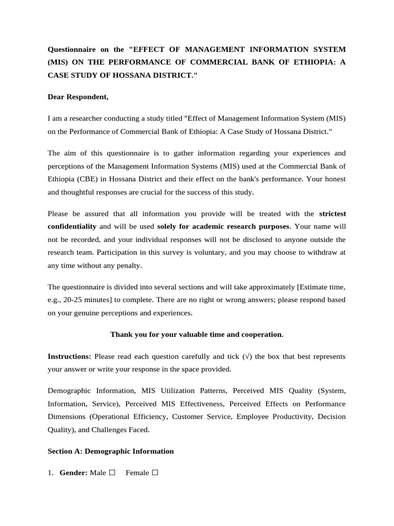 Tiblet Questionnaires | PDF