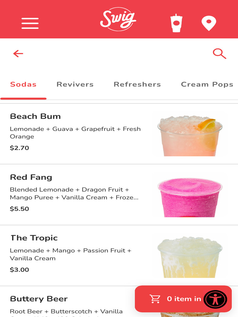Refreshing Summer Beverage Menu | PDF
