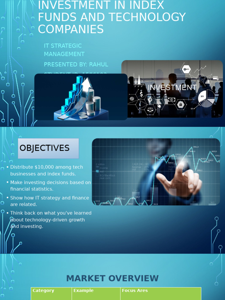 Investing in Tech & Index Funds Strategy | PDF