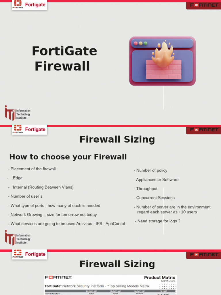 3 Firewall Sizing | PDF