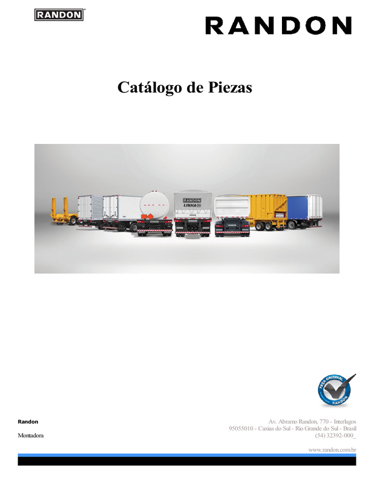 Catálogo de Piezas Randon 2023 | PDF | Tecnología de vehículos | Vehículos
