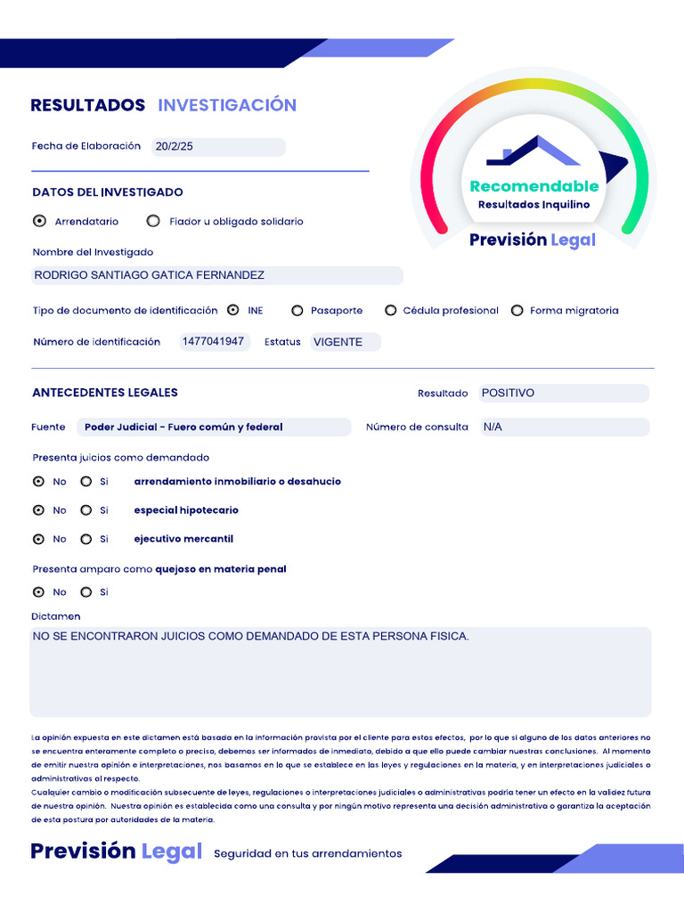 Rodrigo Santiago Gatica Fernandez | PDF