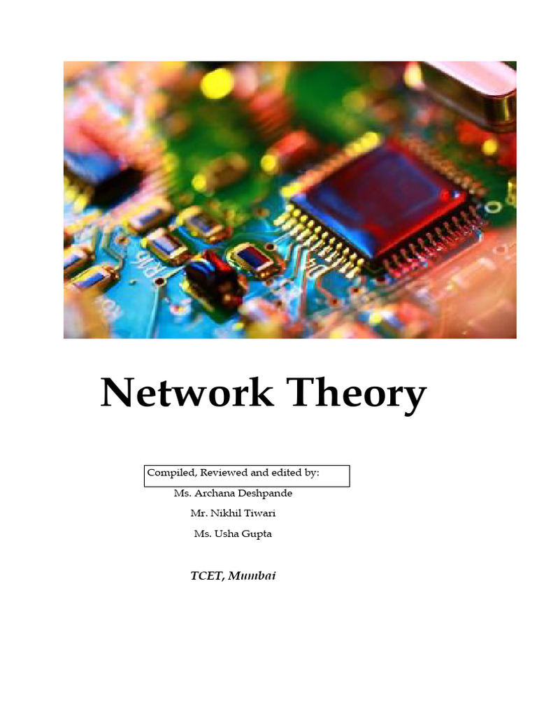 Network Theory Study Material for SE | PDF | Inductance | Inductor