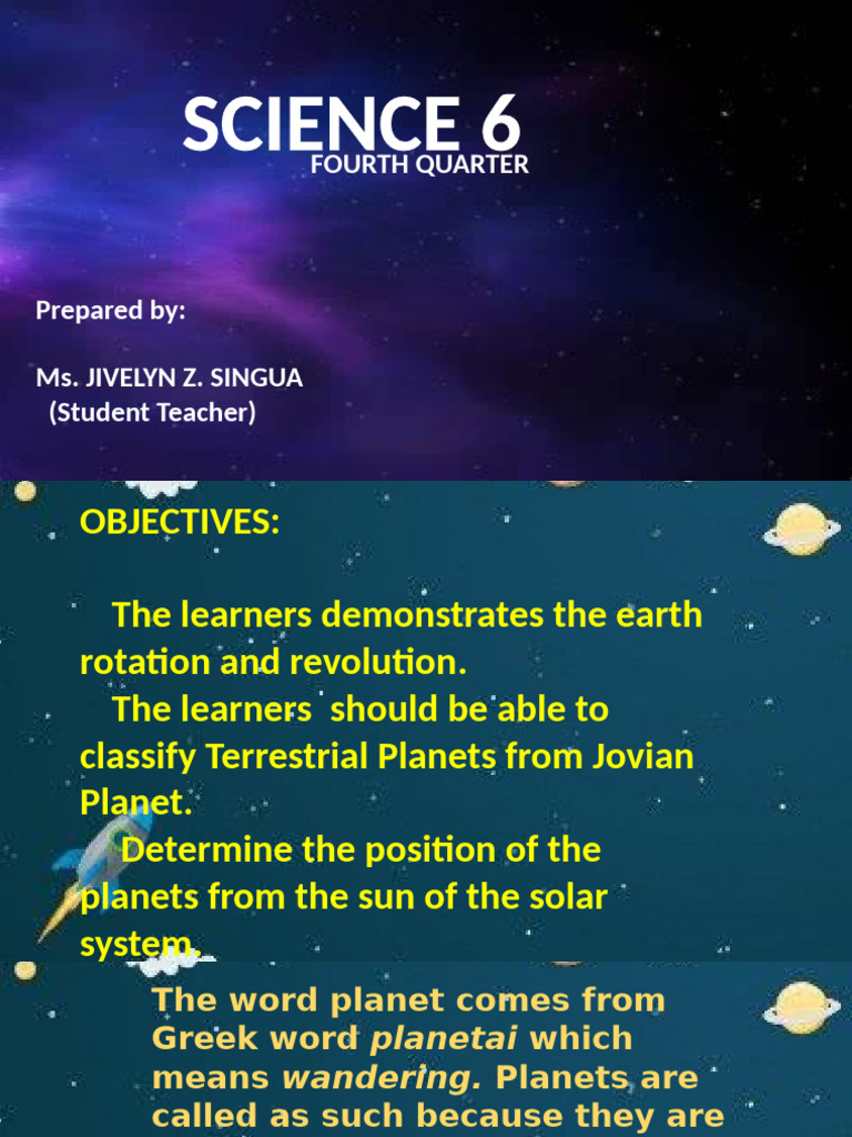 Presentation Science6 | PDF