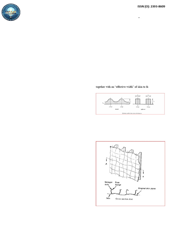 Aircraft Skin-Stringer Panel Design | PDF | Buckling | Beam (Structure)
