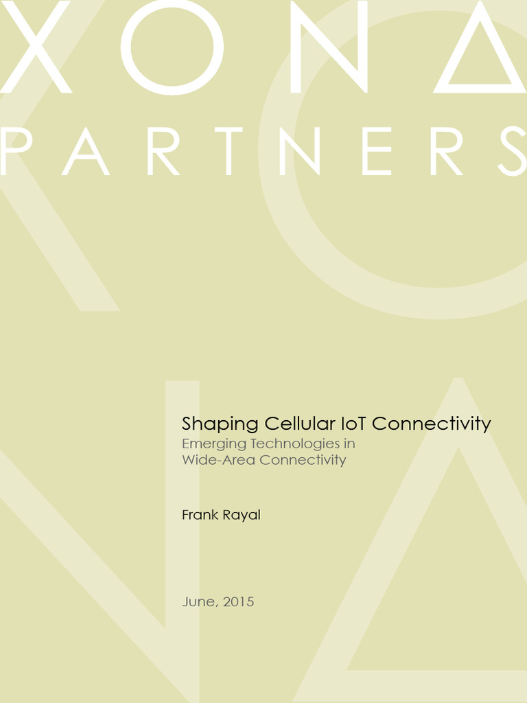 Cellular IoT Connectivity Trends 2023 | PDF | Internet Of Things ...