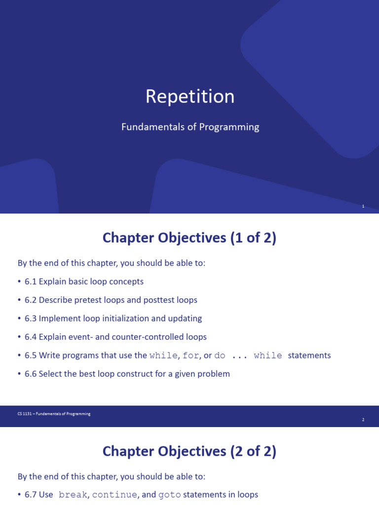 Understanding Loops in Programming | PDF | Control Flow | Computer ...