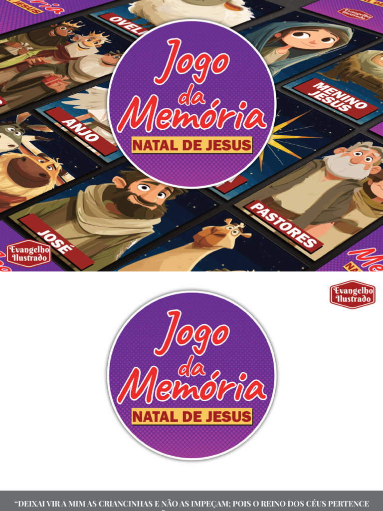 Jogo Da Memória - Natal de Jesus | PDF