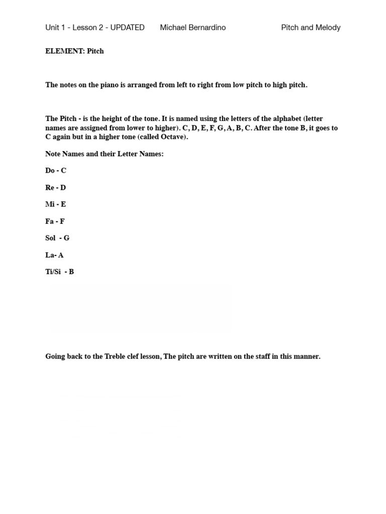 Unit 1 Lesson 2 Updated | PDF