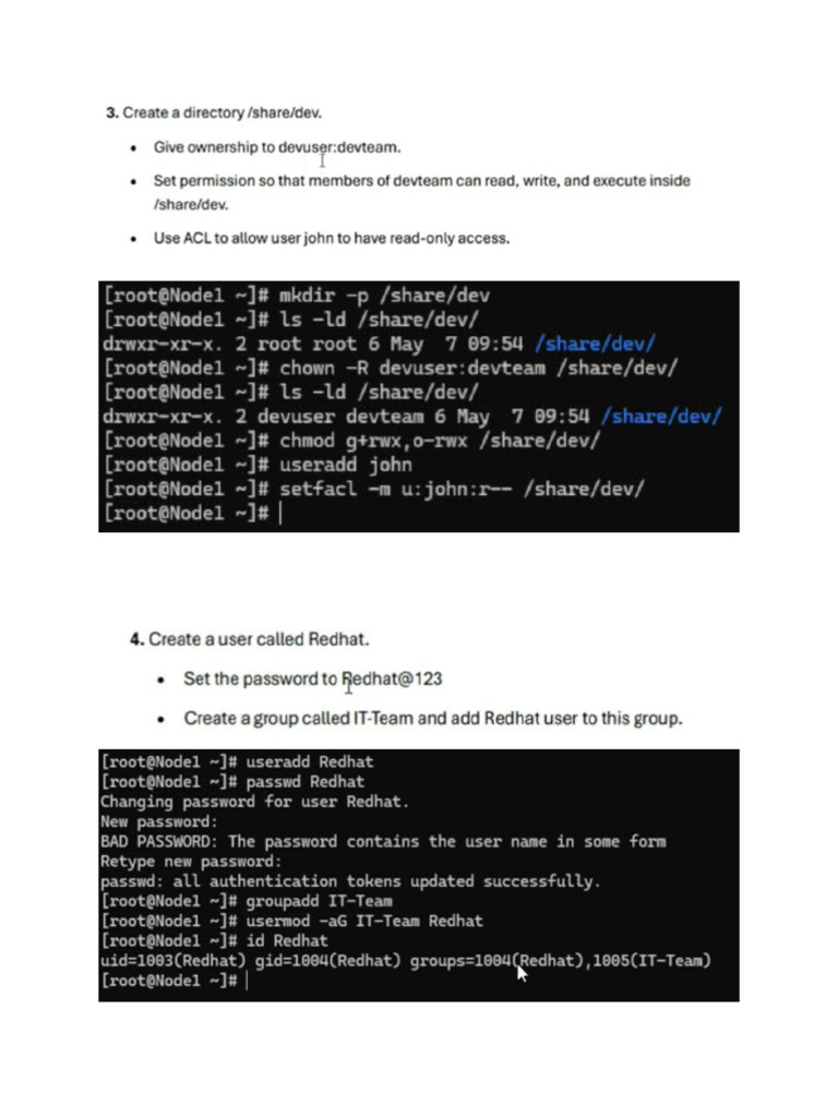 SSH Key Generation and User Setup Guide | PDF
