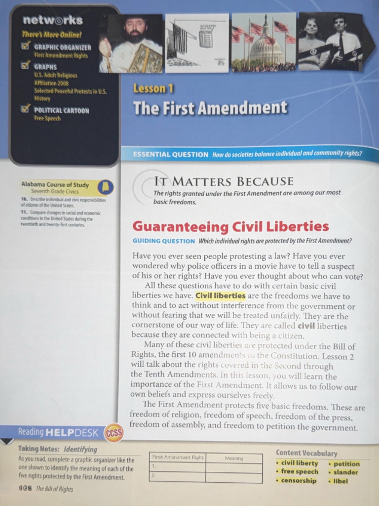 Understanding First Amendment Rights | PDF | First Amendment To The ...