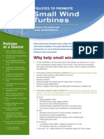 Policies To Promote Small Wind Turbines