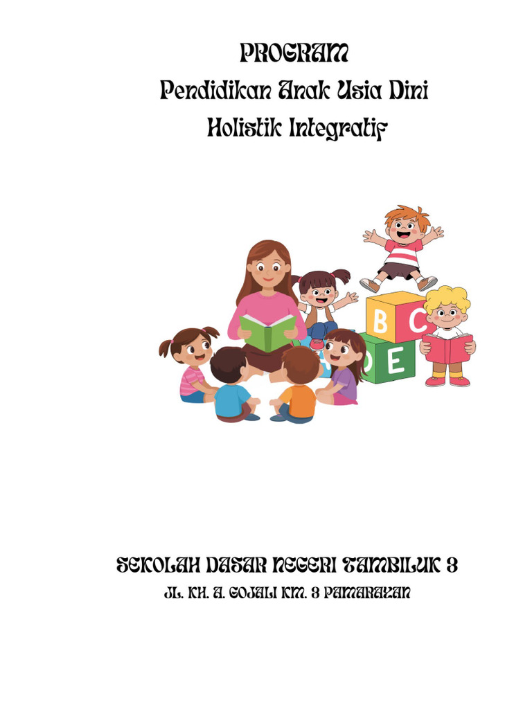 PAUD Holistik Integratif: Solusi Anak Usia Dini | PDF