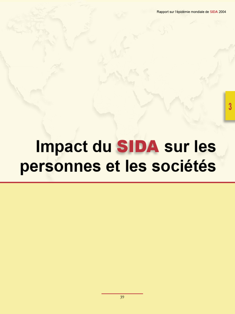 Impact du SIDA sur les femmes et sociétés | PDF | SIDA | VIH
