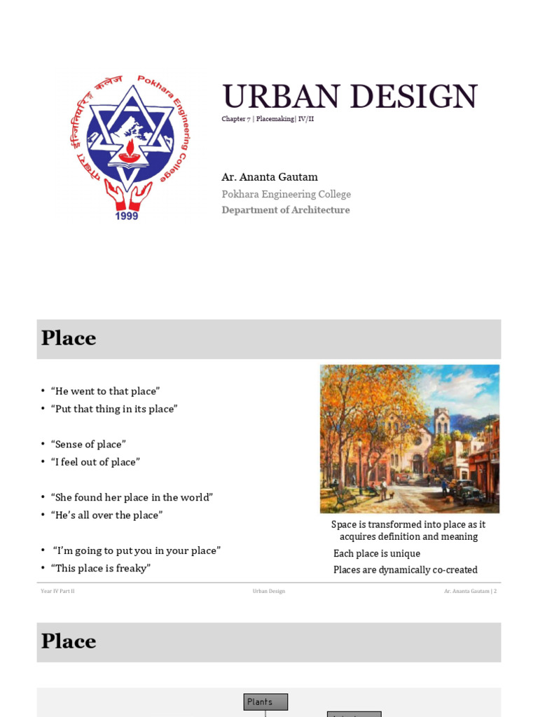 UD_6_Placemaking | PDF | City | Urban Design