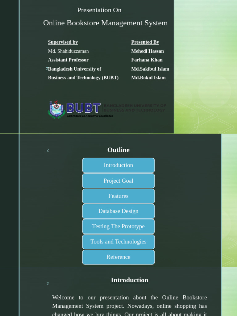 Online Bookstore Management System Overview | PDF | Online Shopping ...