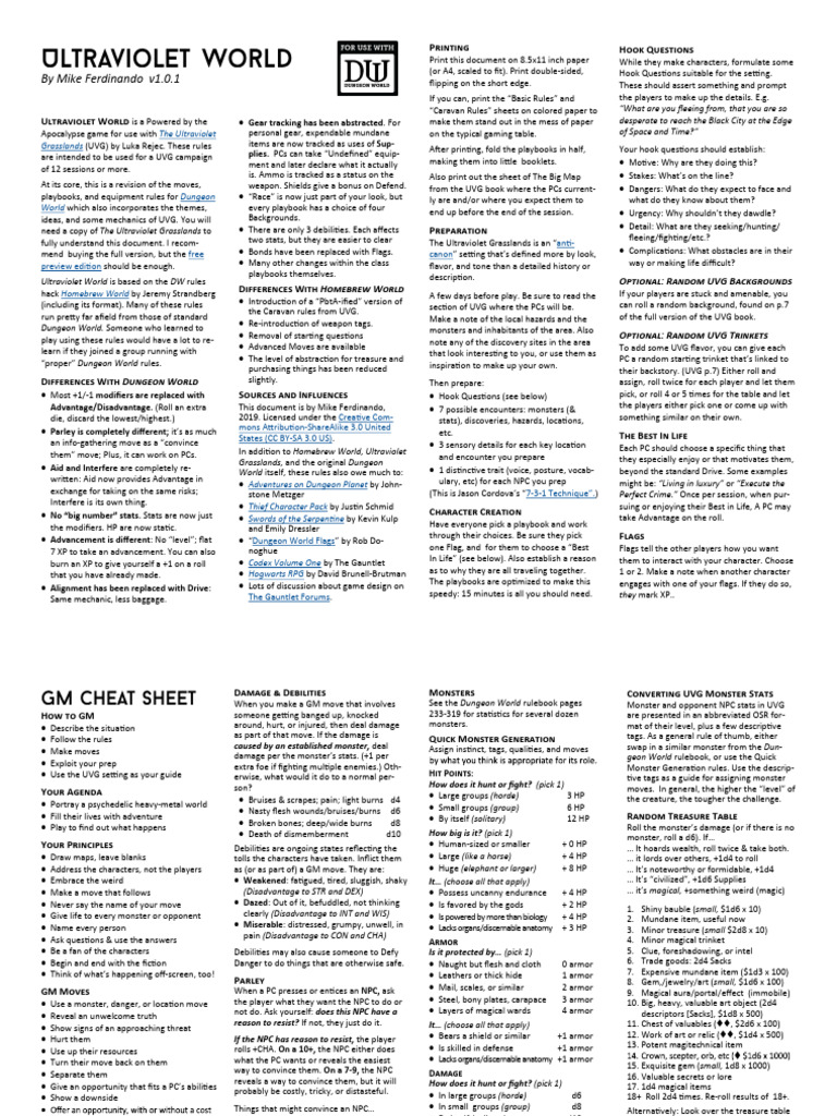 UltravioletWorld v1.0.1 2 | PDF